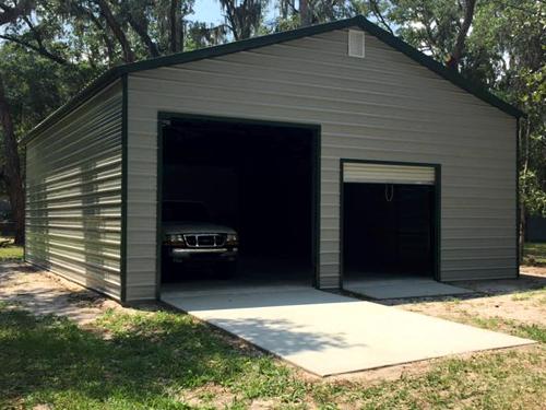 Vehicle & RV Garage Steel Buildings in Pueblo